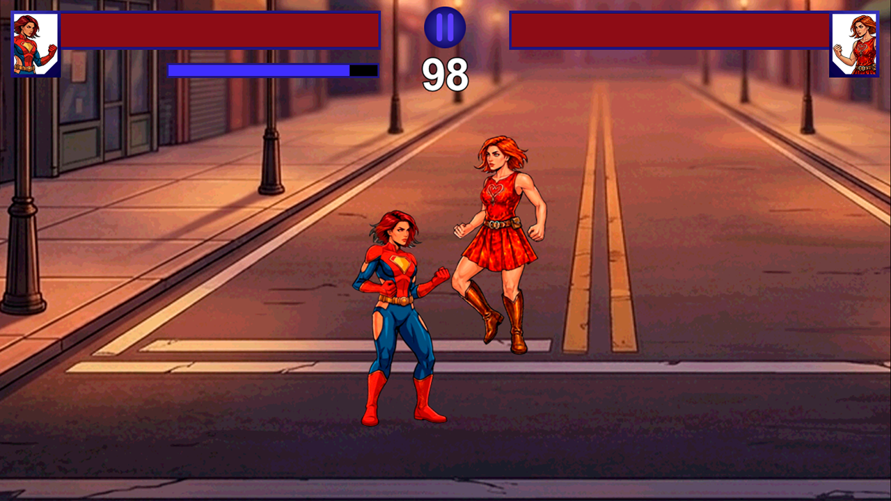 Супергеройская битва — screenshot 3