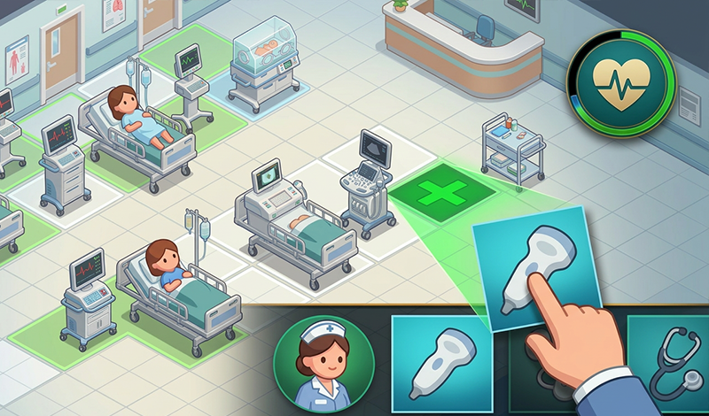 Maternity hospital simulator game cover