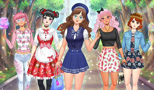 School Anime Dress Up