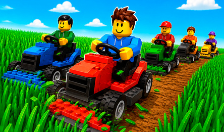 Obby: Mow the grass