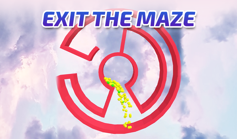 Exit the maze game cover