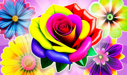 Merge the flowers: Guess the summer flower!