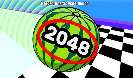 Merge fruits: 3d watermelon 2048