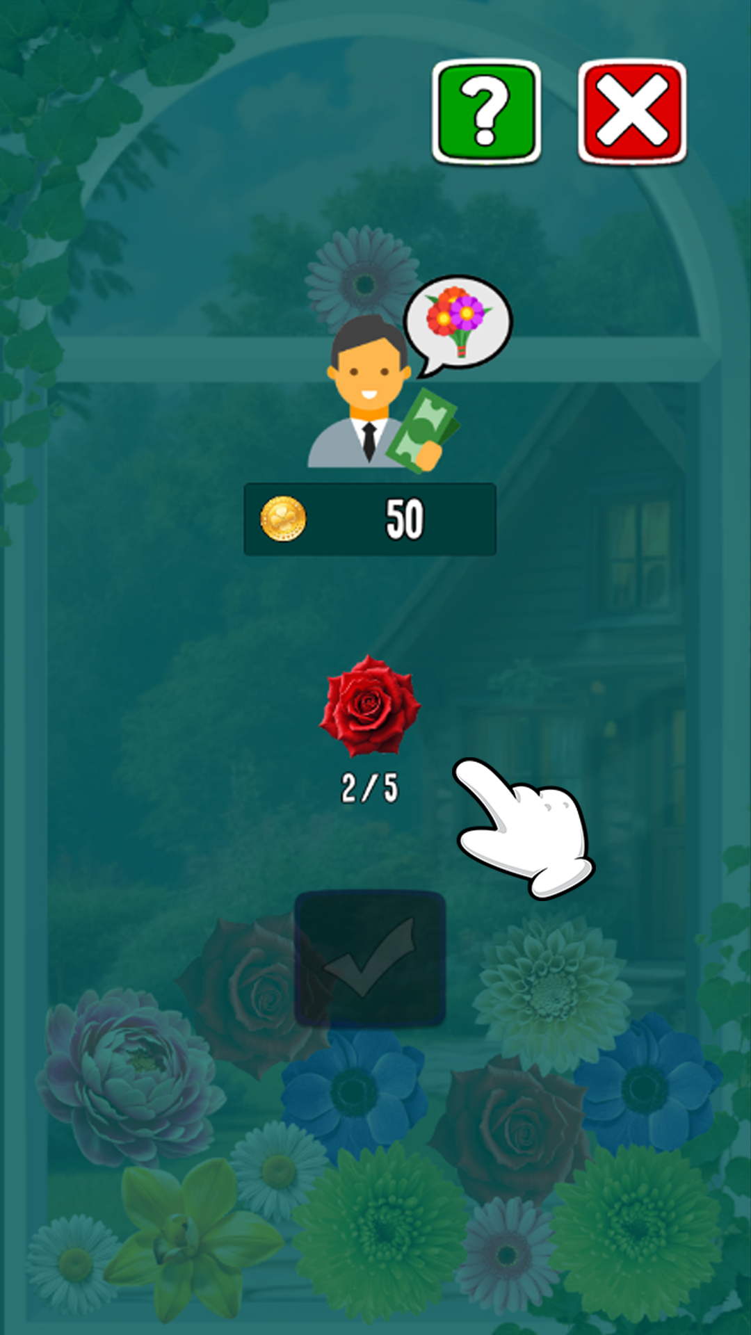 The Flowers: Merge and Sell Bouquets screenshot 6
