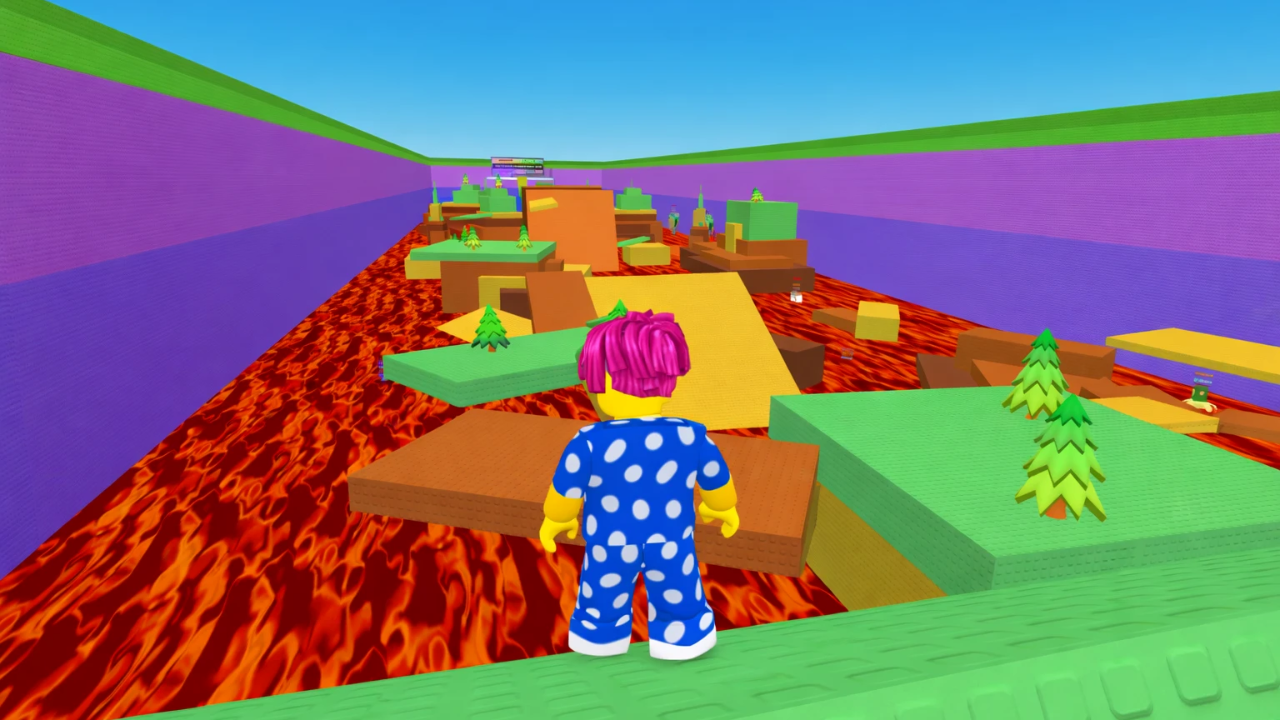 Obby: Survive Lava for Brainrots! screenshot
