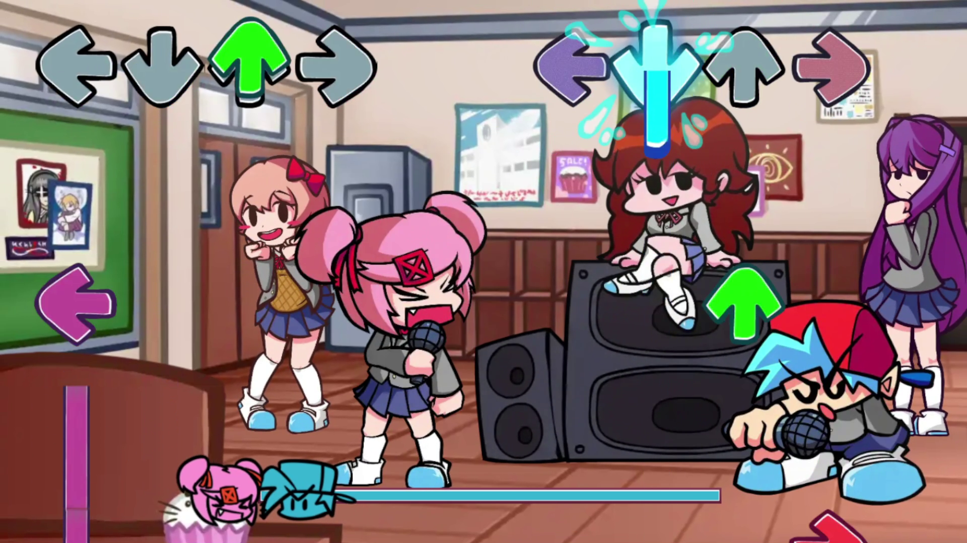 Friday Night Funkin' Doki Doki Takeover! — screenshot 7