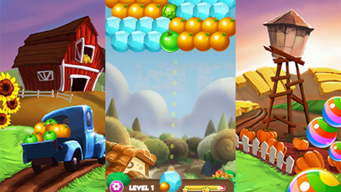 Bubble Fruit Shooter screenshot