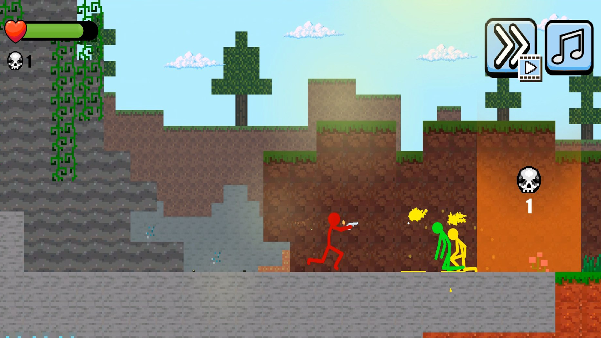 Stickman Zombie vs Stickman Hero screenshot