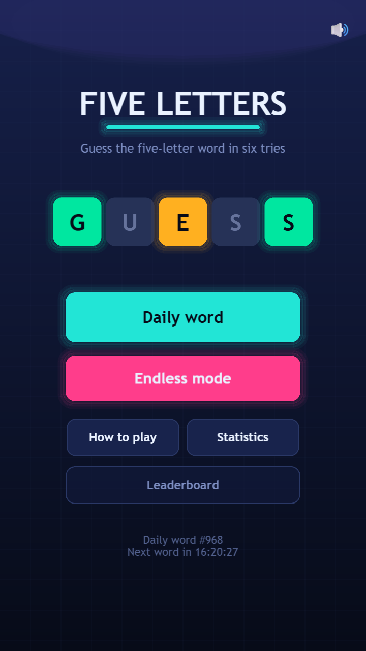 Five Letters screenshot 3