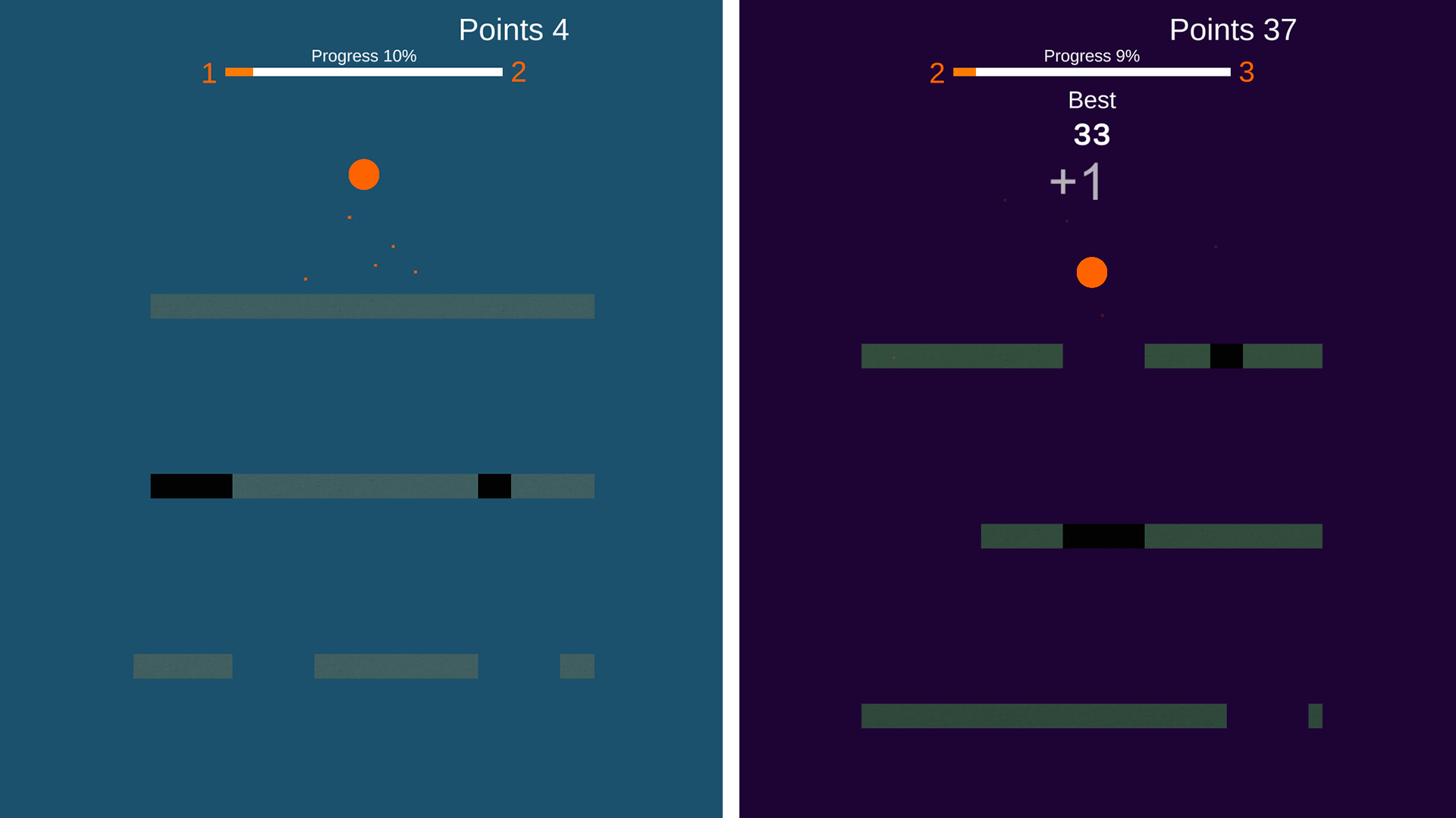 Falling Ball: Bounce and Break — screenshot 1