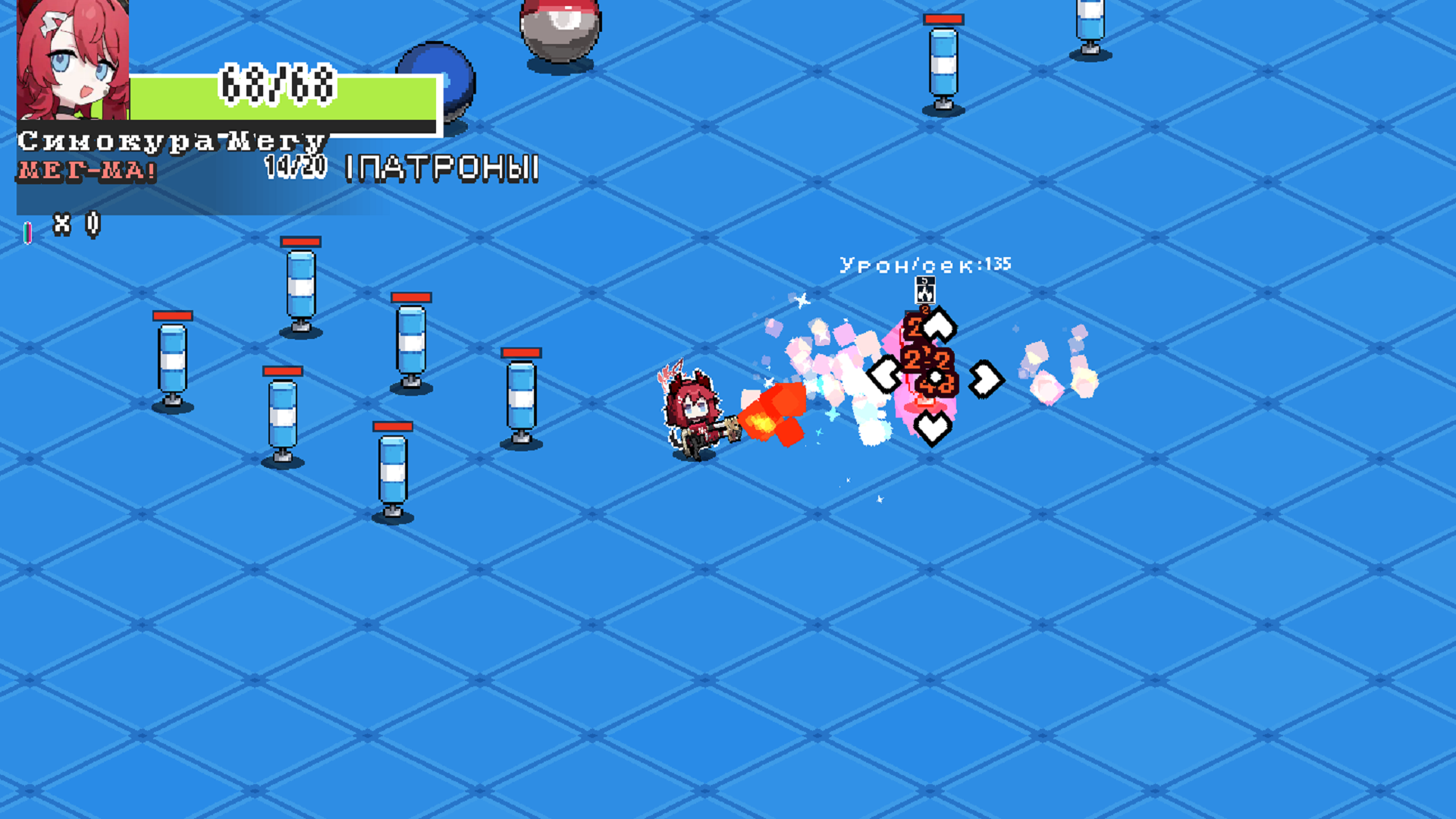 Аниме девушки: Пиксель Битва — screenshot 1