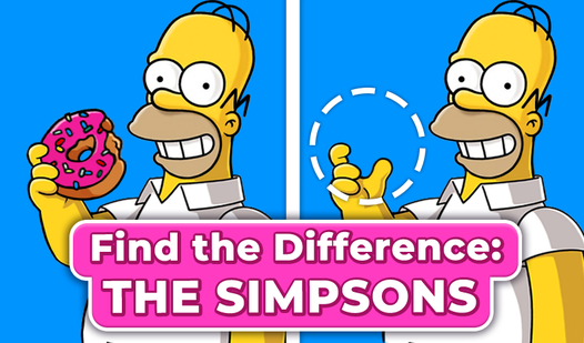 Find the Difference: The Simpsons