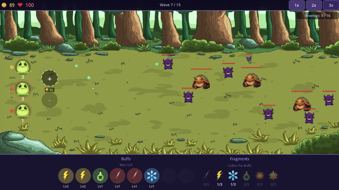 Slime Merge Defense — screenshot 3
