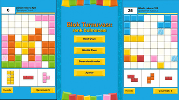 Blok Turnuvası: renk bulmacası