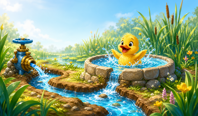 Duckling and the Stream game cover
