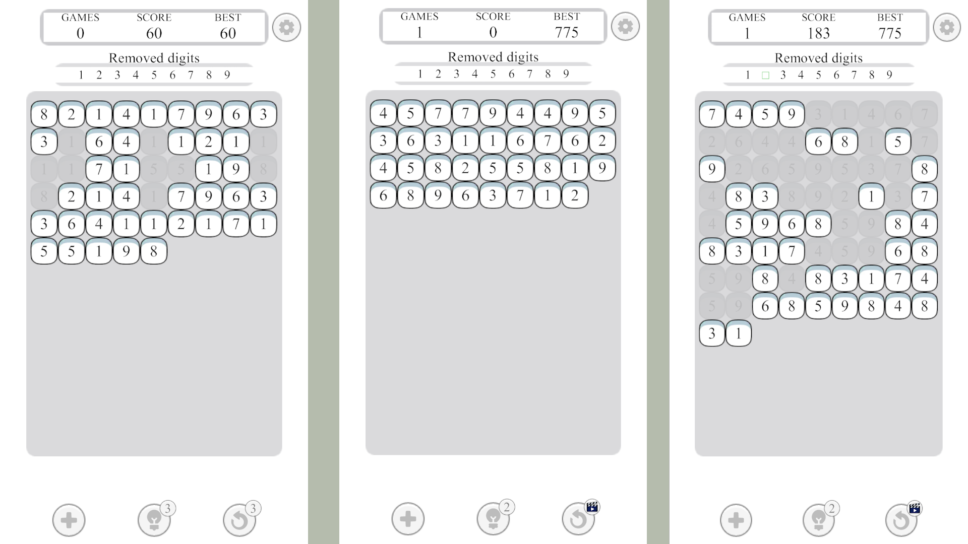 Numbers - Digits: Find the Pair 19 — screenshot 1