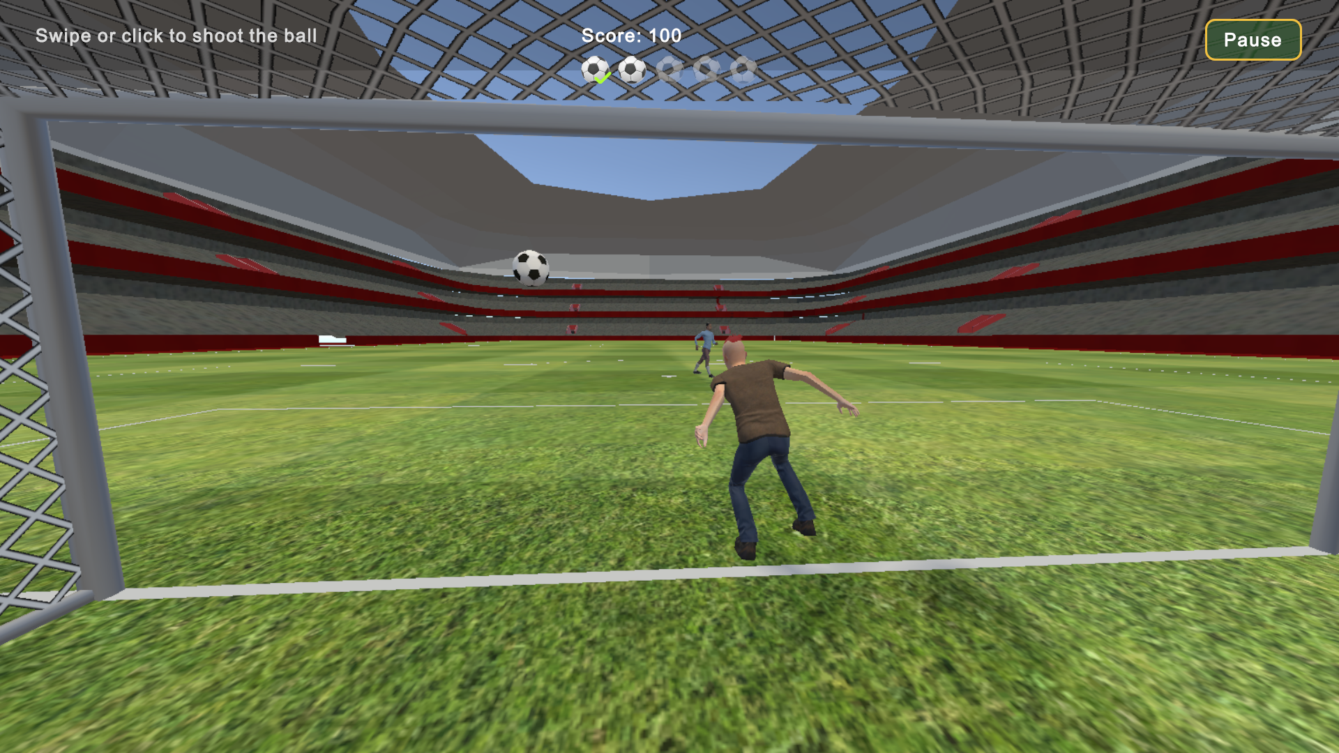 Football: Shoot and save — screenshot 4