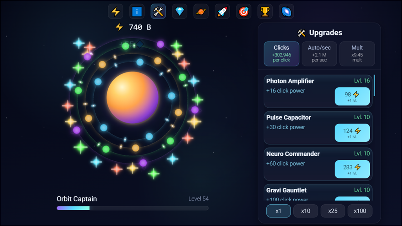 Space Clicker — screenshot 3