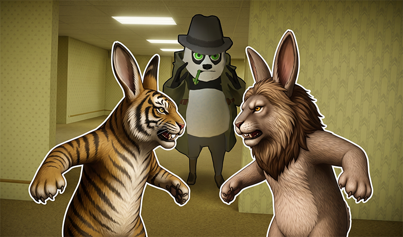 Det Panda: Rescue of Cheremsha from the Backrooms game cover