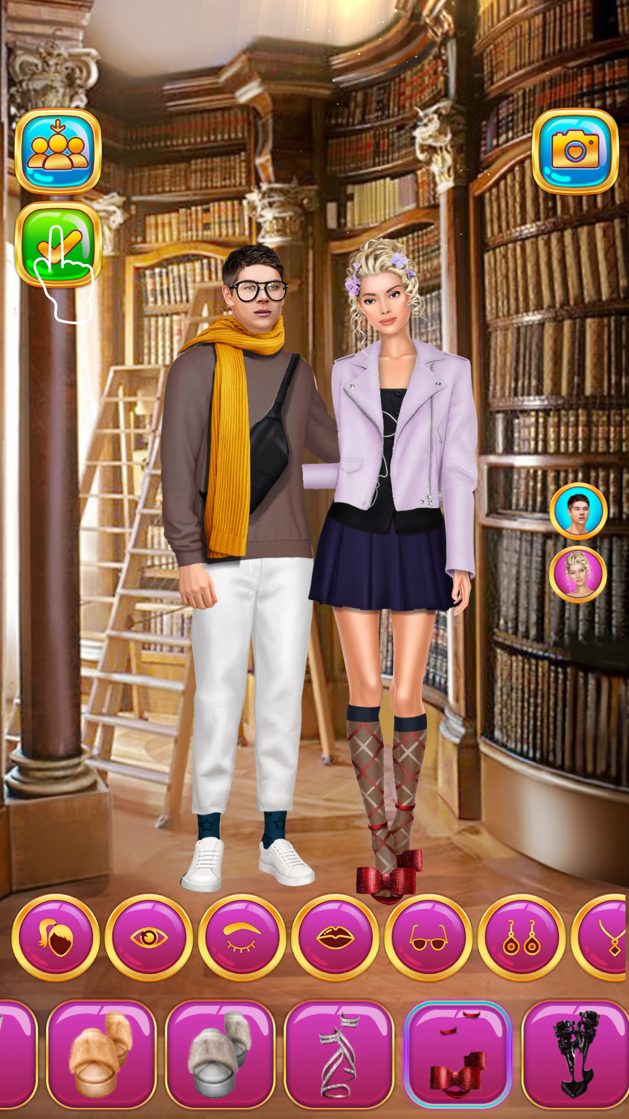 Rich College Couple Dress Up screenshot 10