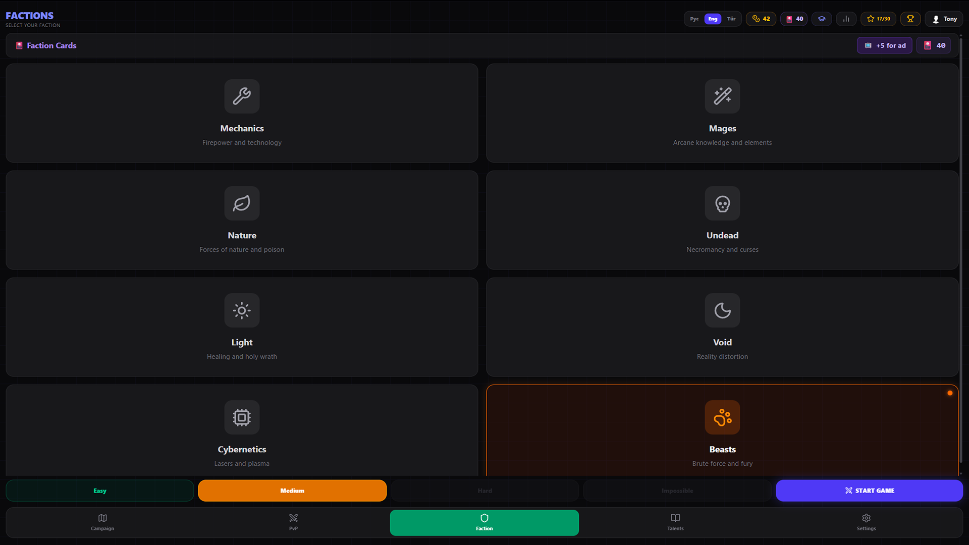 Factions: Tower Defense — screenshot 3