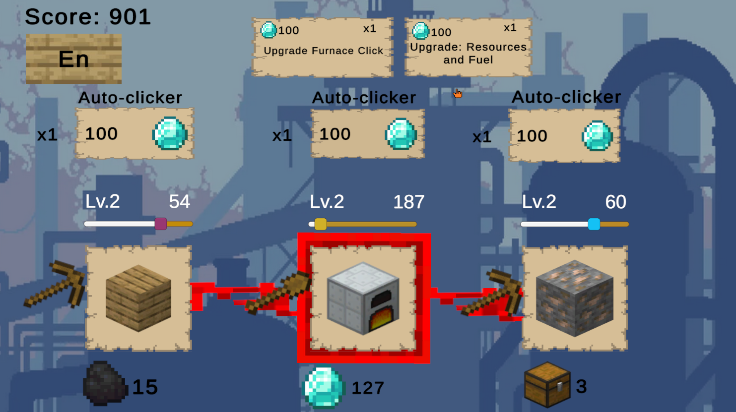 Industrial Clicker — screenshot 1