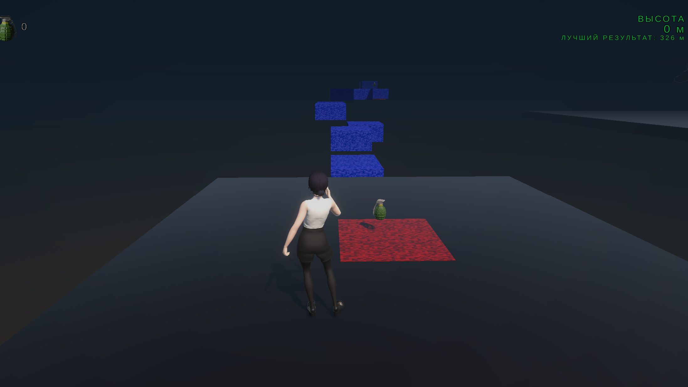 Взрывная альтушка в мире паркура — screenshot 2