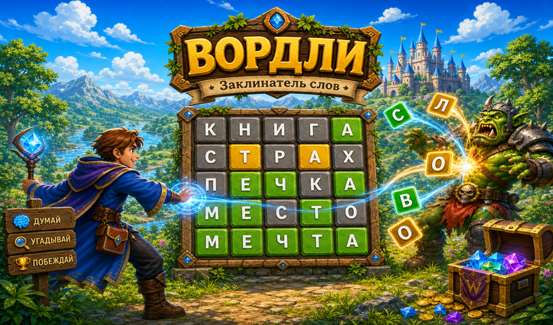 Вордли. Заклинатель слов game cover