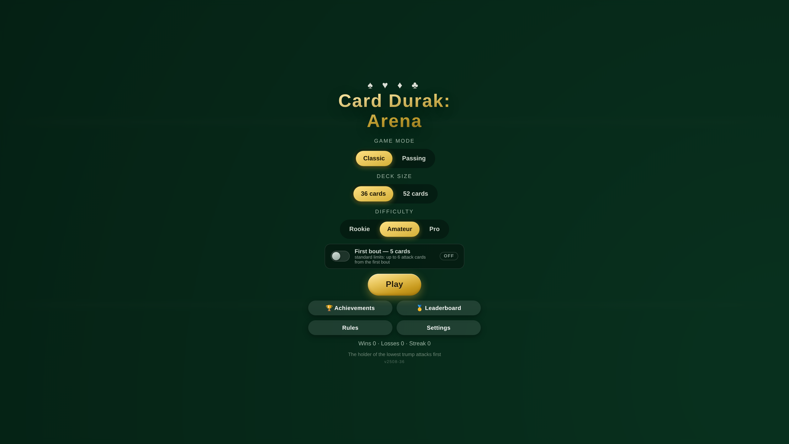 Card Durak: Arena — screenshot 1