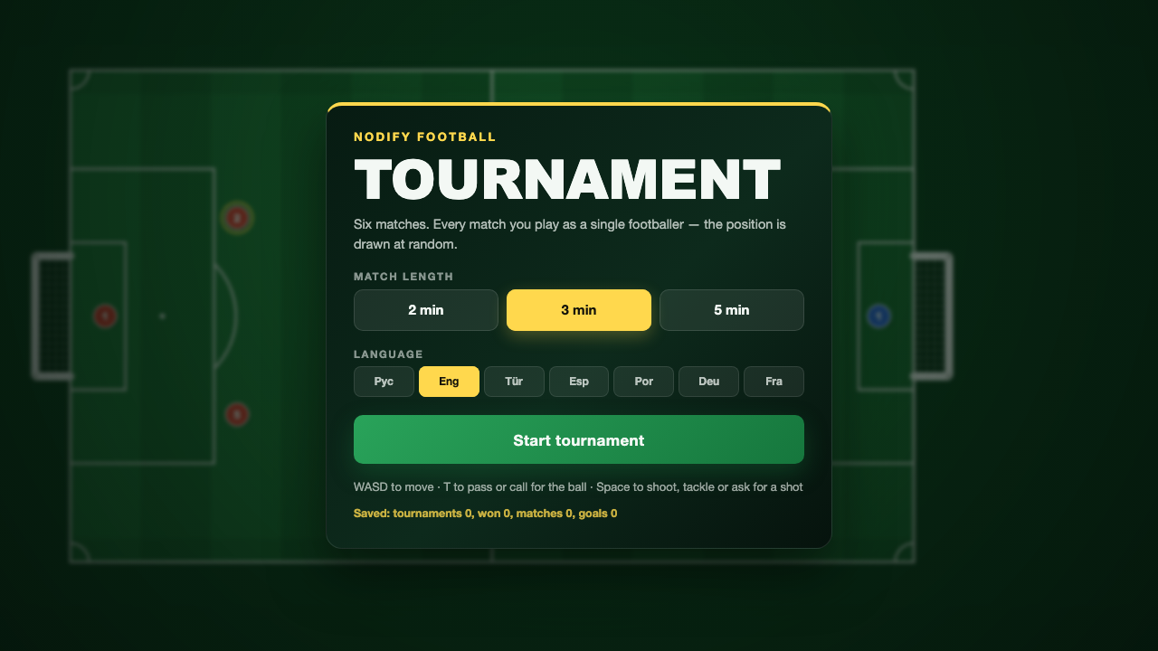 Nodify Football screenshot