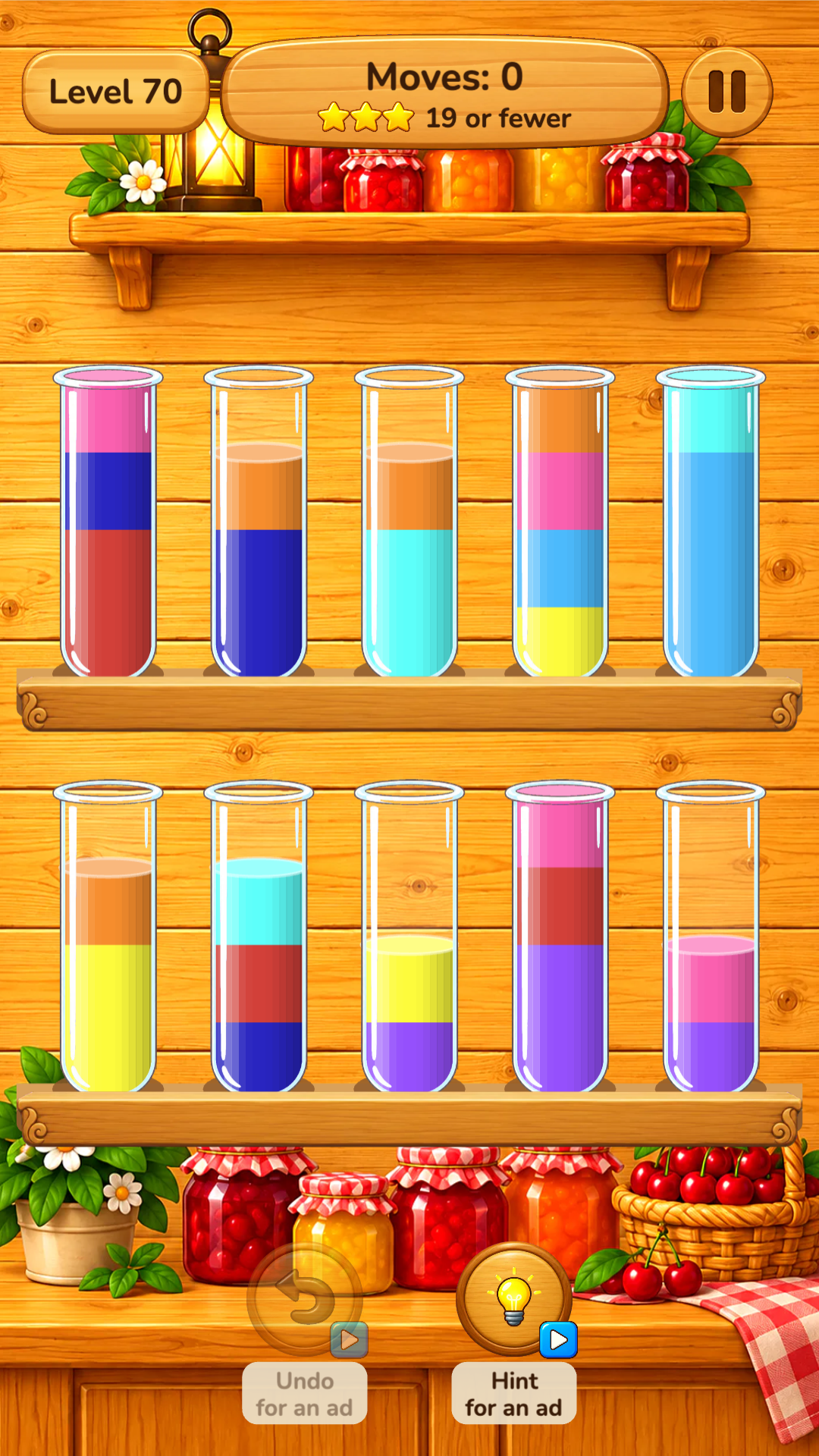 Water Sort: Tubes & High Scores screenshot 8