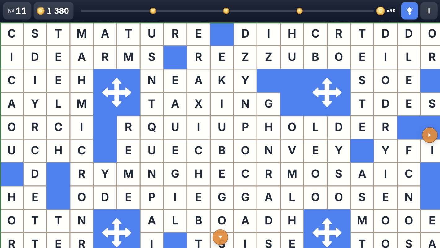 World Of Fillwords — screenshot 1