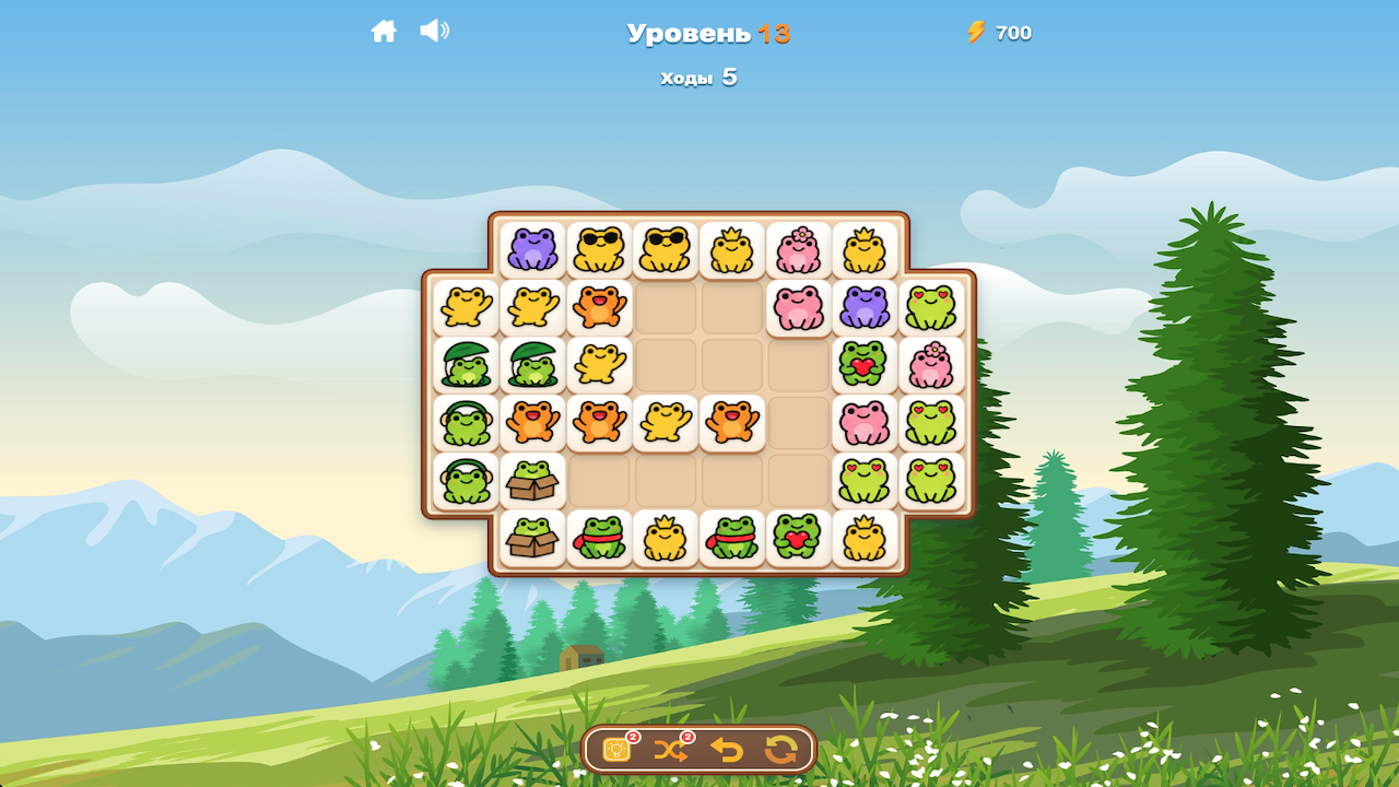Лягушки подружки: Найди пару — screenshot 2