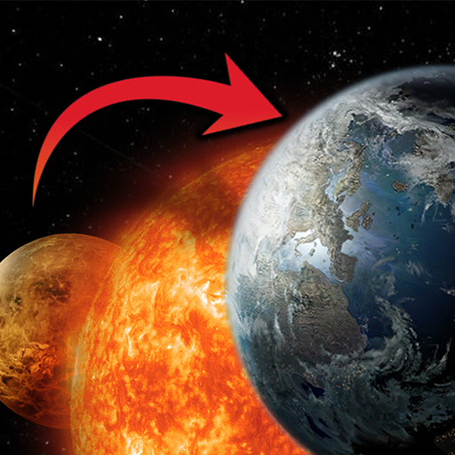 Merge the planets of the solar system 2048! icon