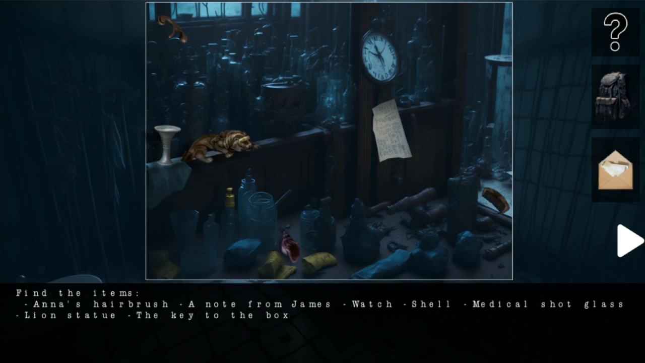 Mystery Mansion Lost in the no spotlight rooms screenshot