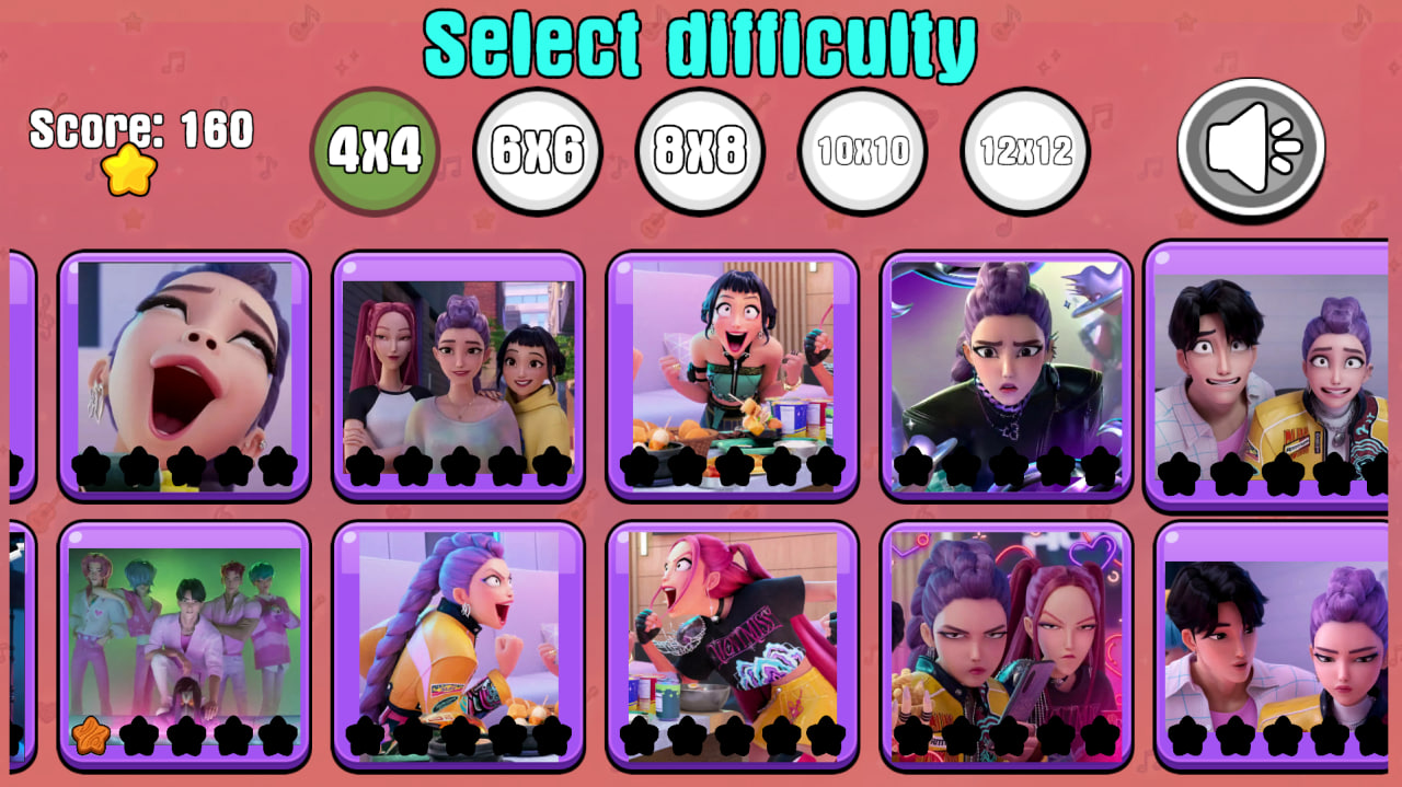 K-pop Demon Hunters Super Puzzles — screenshot 1