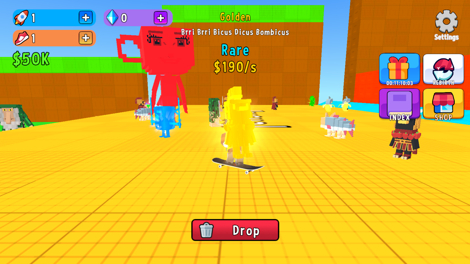 Brainrot skateboard screenshot