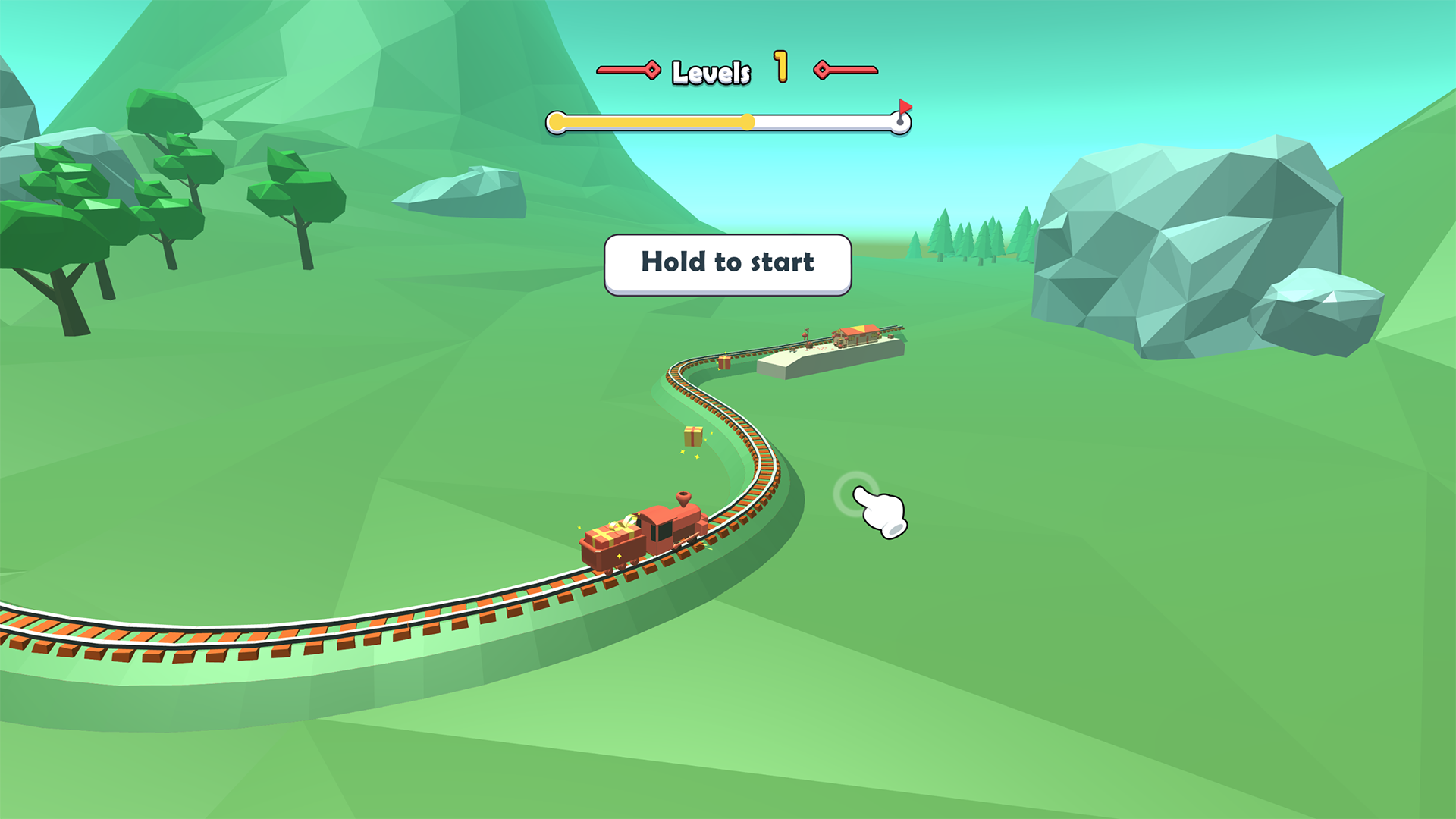 Off the Rails 3D — скриншот 1