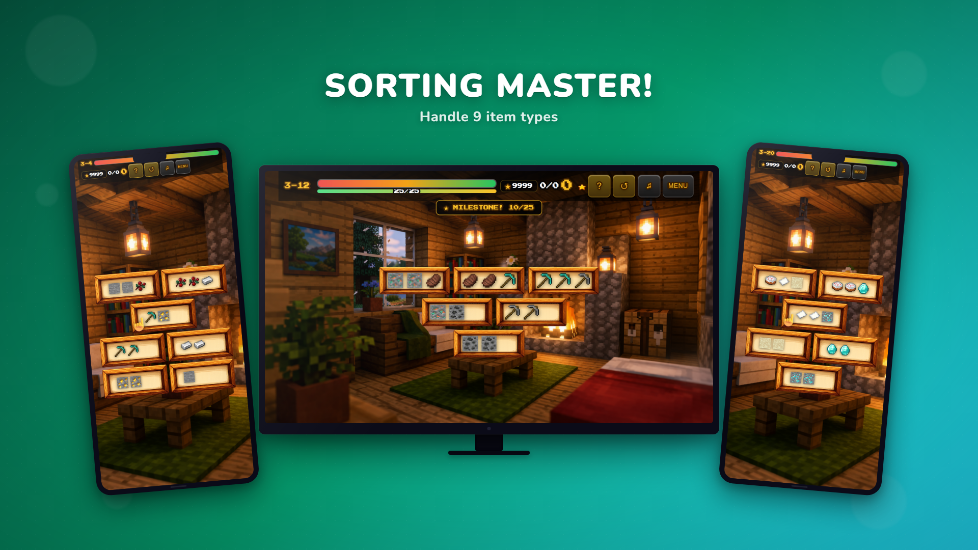 Shelves & Items - Mine Puzzle — screenshot 3