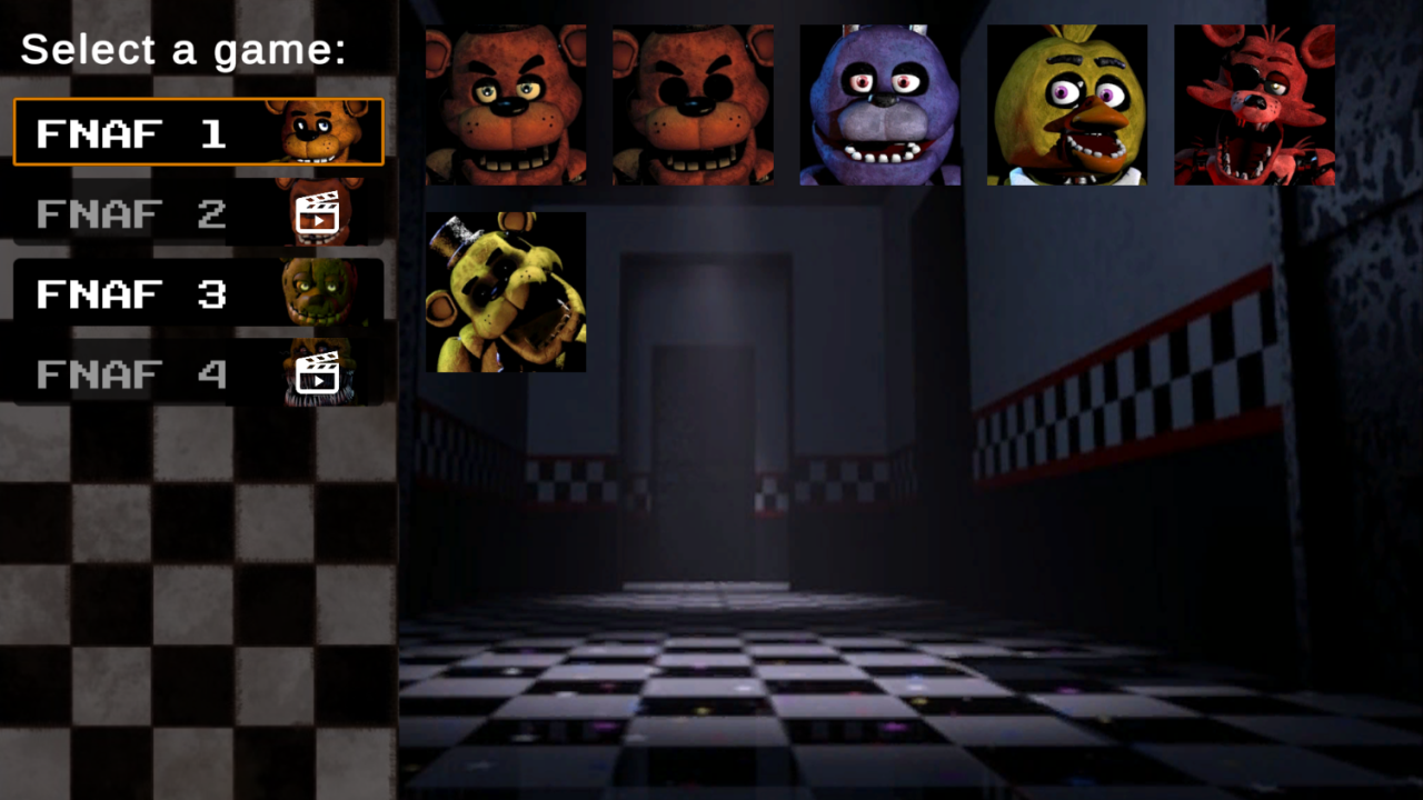 All Fnaf Jumpscares 1-4 (by 1Pixel Games): Play Online For Free On Playhop