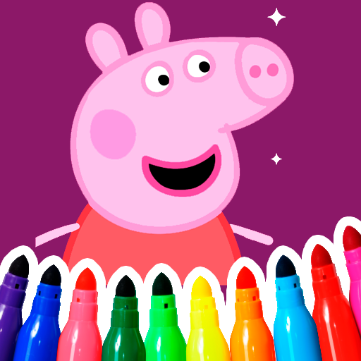 Kids Coloring Book: Peppa Pig icon