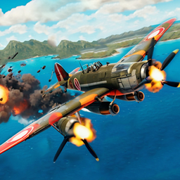 Военная игра про самолеты 3D