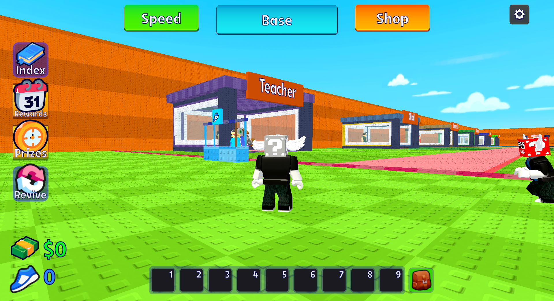 Grab the Lucky Blocks and Run from Guards screenshot