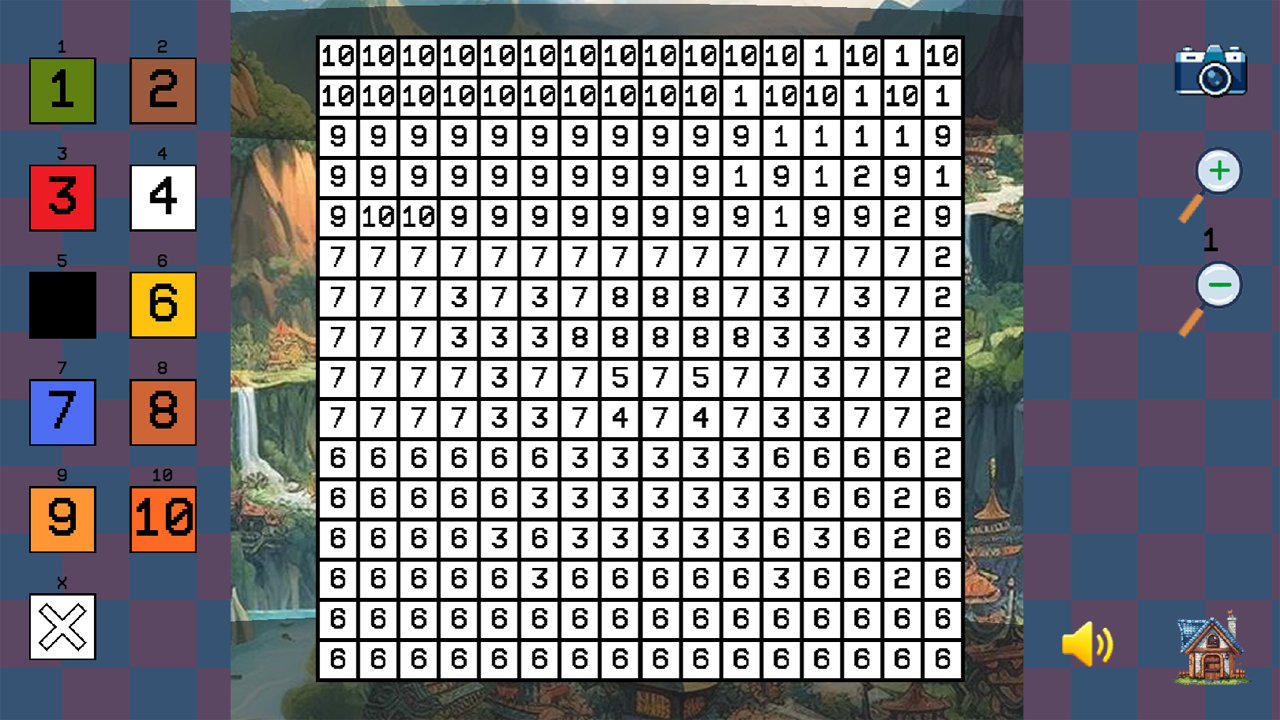 Раскраски цветным пикселем — screenshot 6