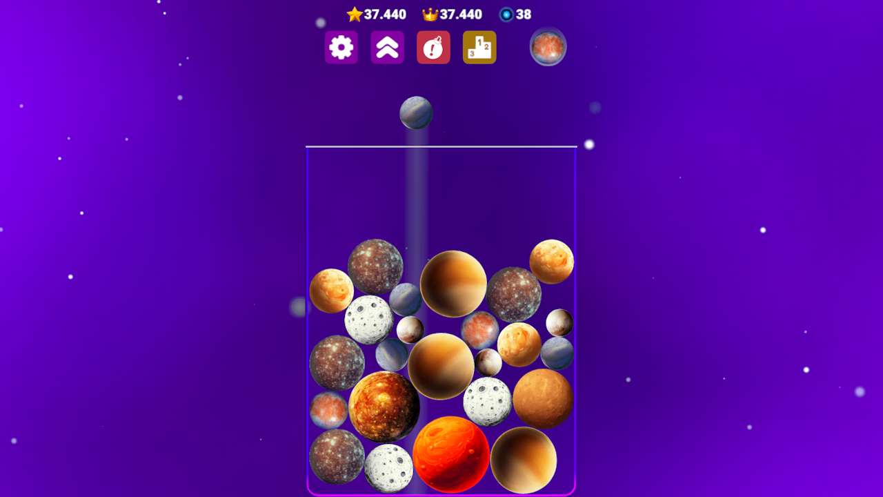 Merger the Planets screenshot