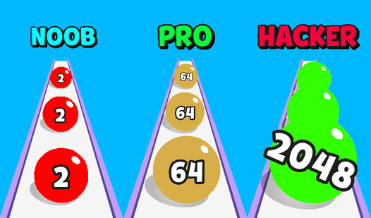 Цветные Шарики: Раннер