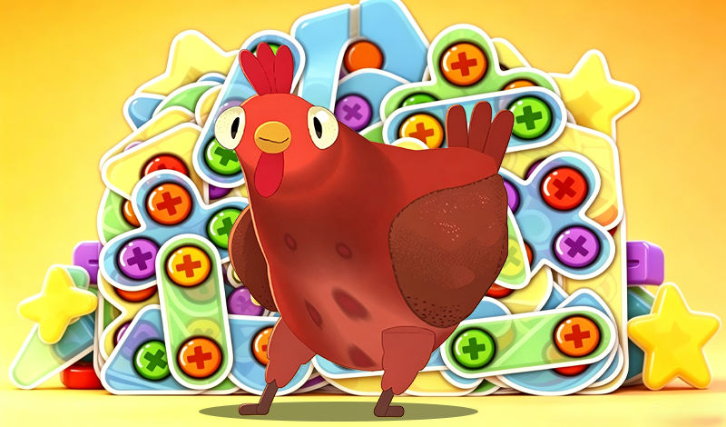 Colorful Screws: Save the Rooster game cover