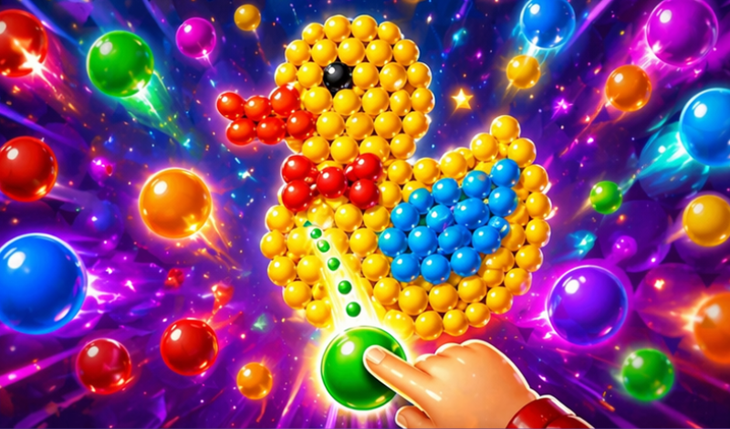 Bubbles Balls game cover