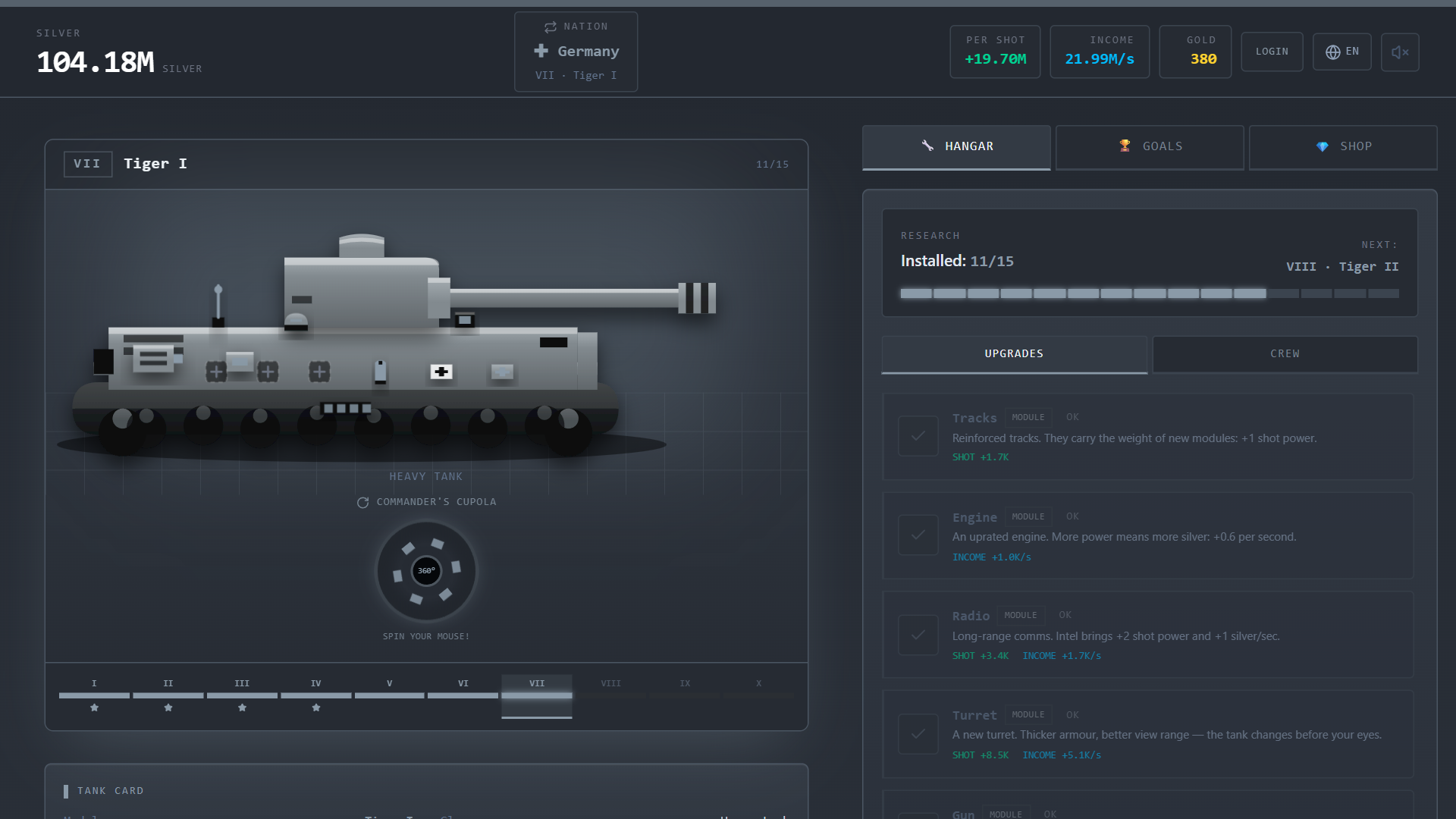 Tank Clicker — screenshot 2