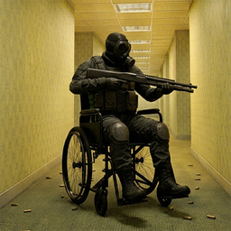 Glued in an elevator: BackRooms